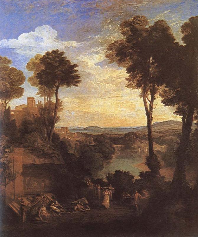 Joseph Mallord William Turner Quli and Cisi oil painting picture